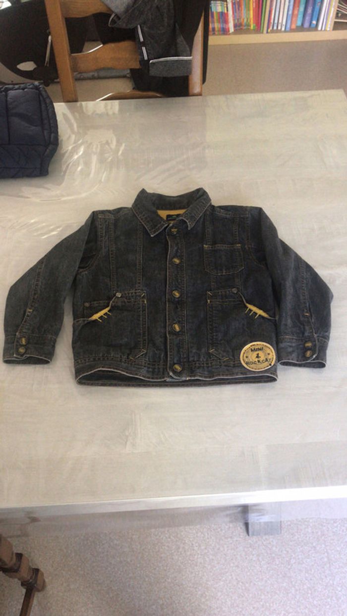Veste en jean garçon