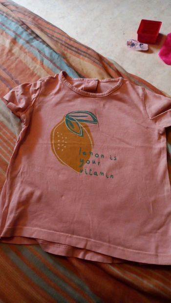 Tee-shirt 18mois la redoute défaut dans le tissu photo