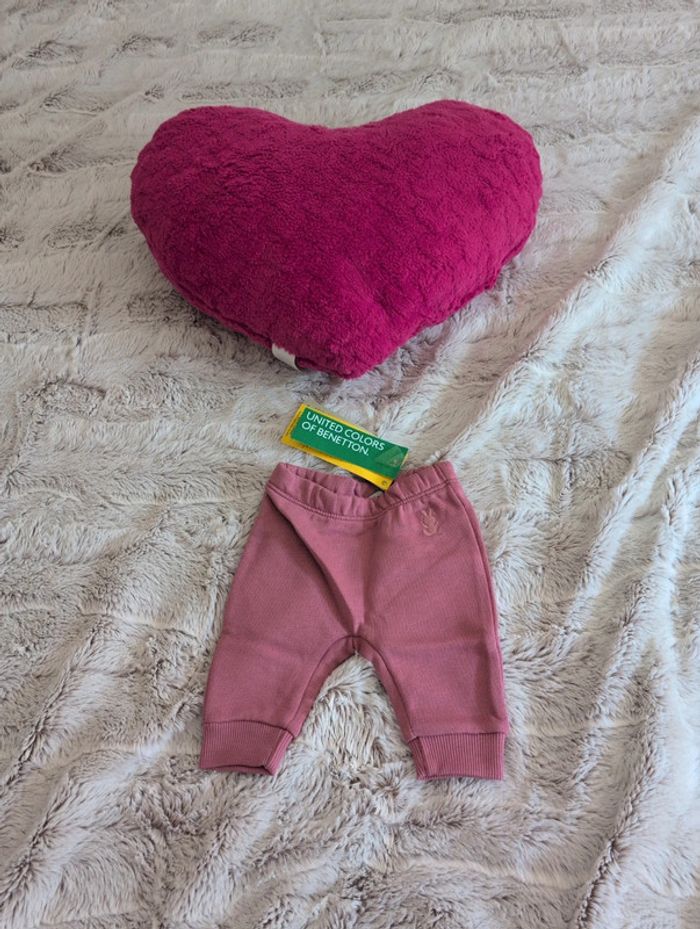 Pantalon 0/1 mois neuf united colors of benetton - photo numéro 2