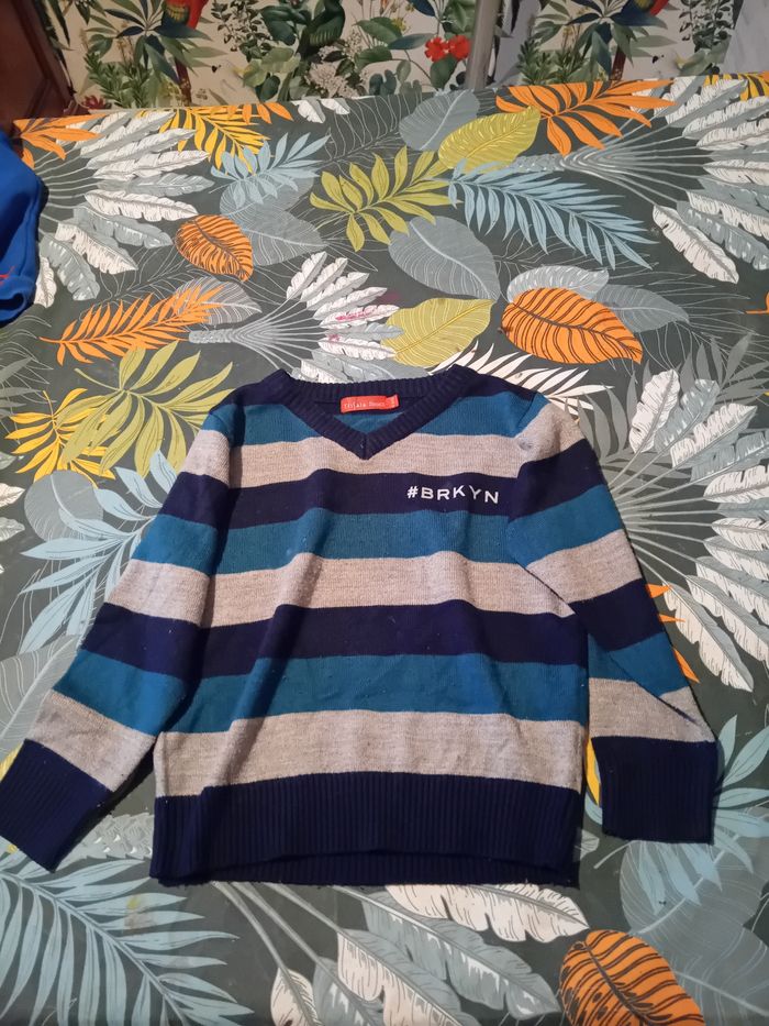 Pull garçon Tissaia 4 ans