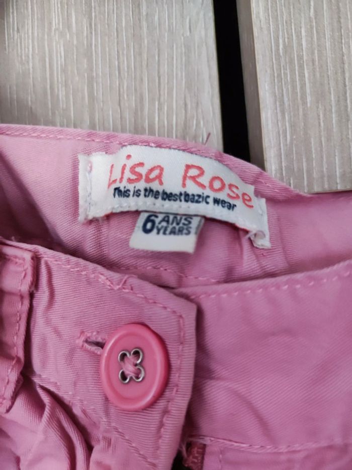 Short rose lisa Rose 6 ans - photo numéro 4
