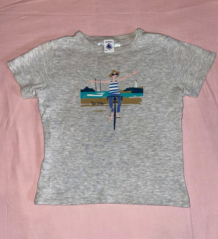 Tee shirt petit bateau mixte