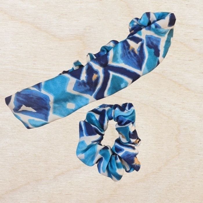 Bandeau et chouchou Santorin