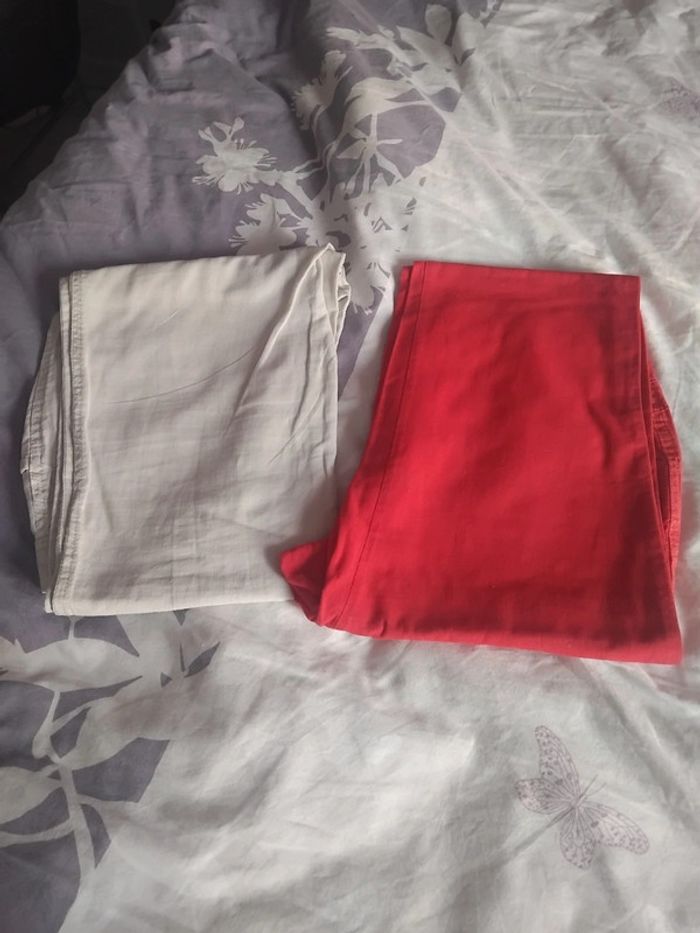 Lot de 2 pantalons été