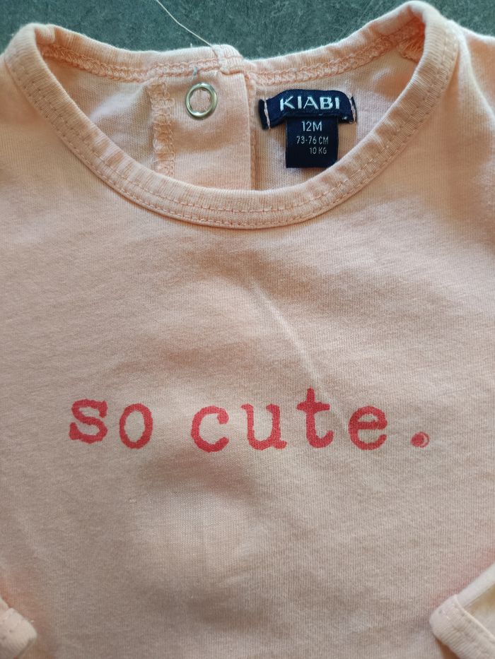 Pyjama "so cute" 12 mois - photo numéro 2