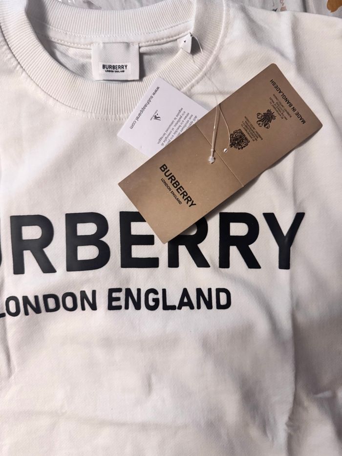 Burberry  T shirt blanc - photo numéro 2