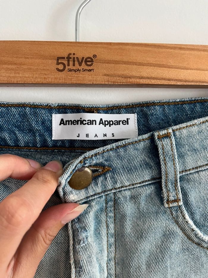 Short en jean American Apparel - photo numéro 4