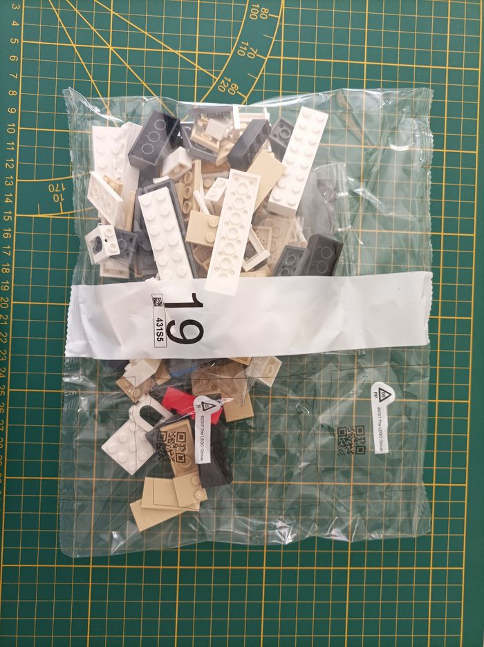 Sachet numéro 19 n°19 complet pour le set Lego Icons 10294 Le Titanic