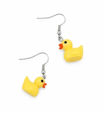 Boucle d'oreille canard sans embout jamais porté