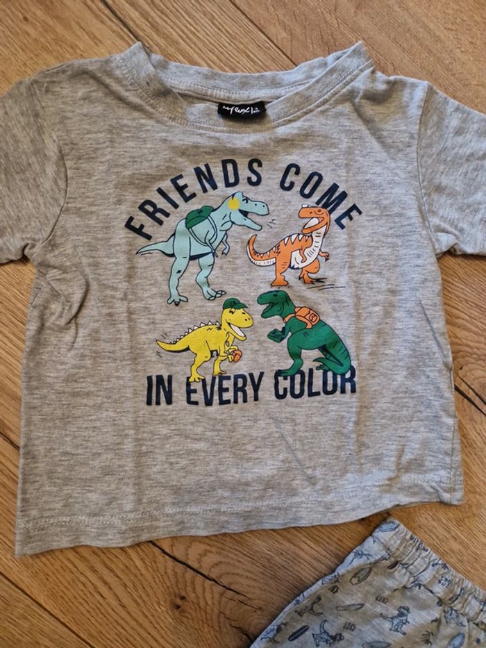 Ensemble tshirt short 3 ans - photo numéro 2