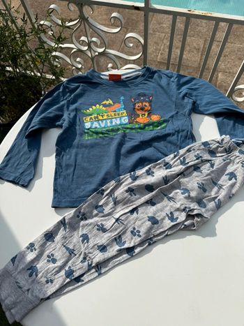 Pyjama 2 pièces pat patrouille 5/6 ans