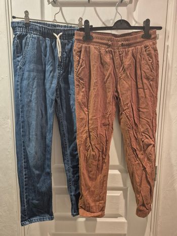 Lot 2 pantalons - 10 ans