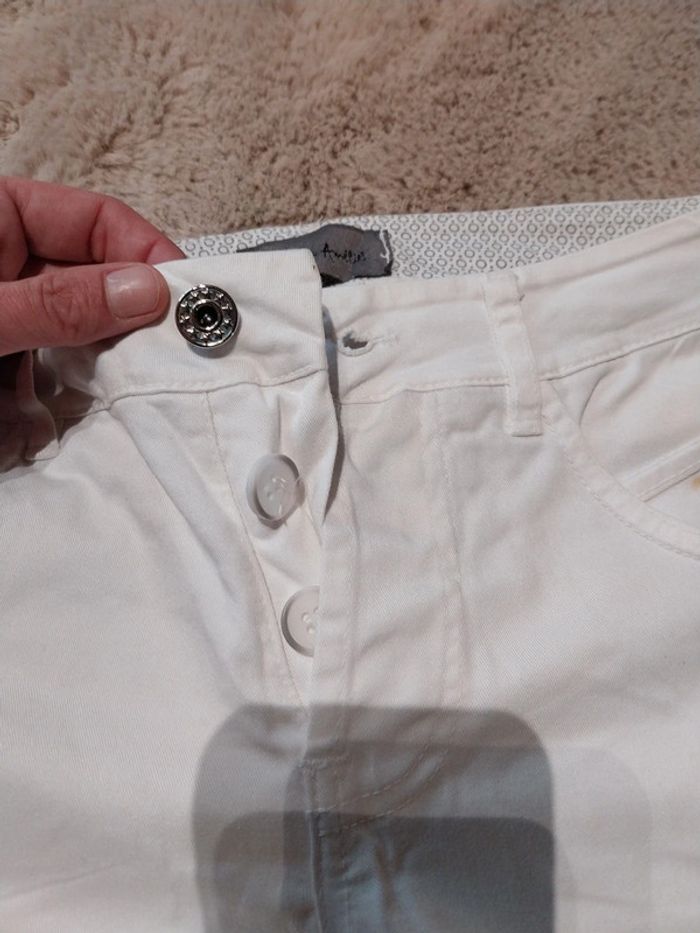 Jeans blanc - photo numéro 6