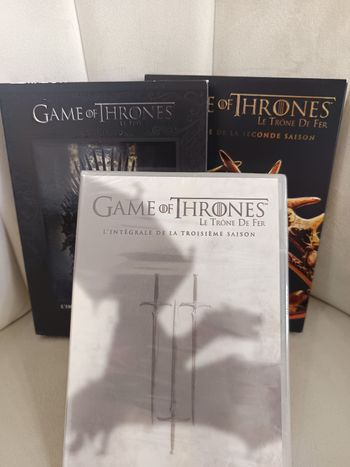 Coffret Game Of Thrones saison 1/2/3