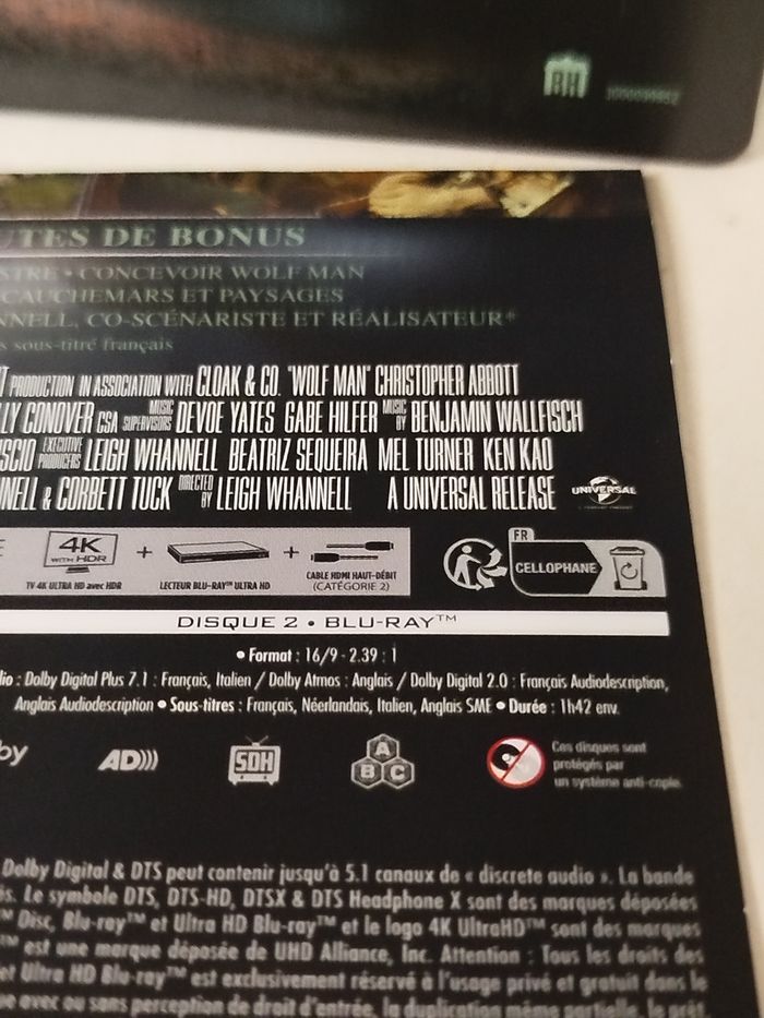 Wolf Man - Steelbook 4K - photo numéro 8