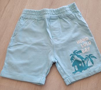 Short turquoise 12 mois 