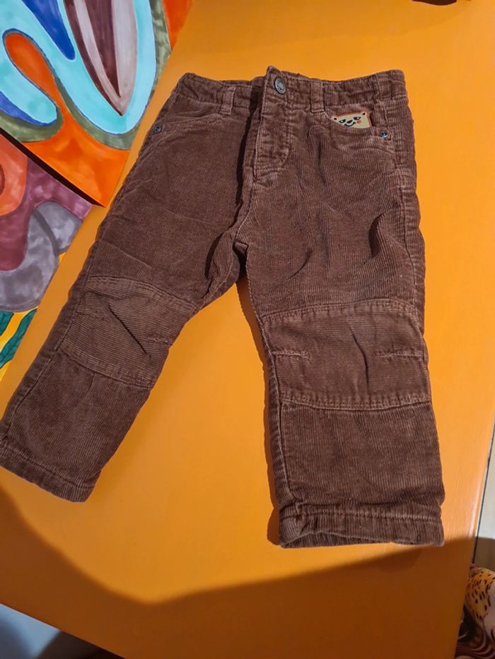 Pantalon velours hiver