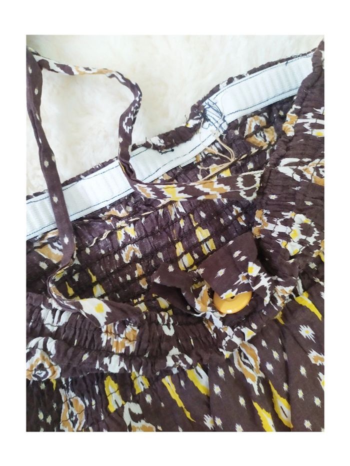 Robe bustier à motifs ethniques - photo numéro 2