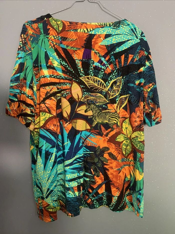 Haut Tshirt Coloré Christine Laure T4 TXL - photo numéro 4