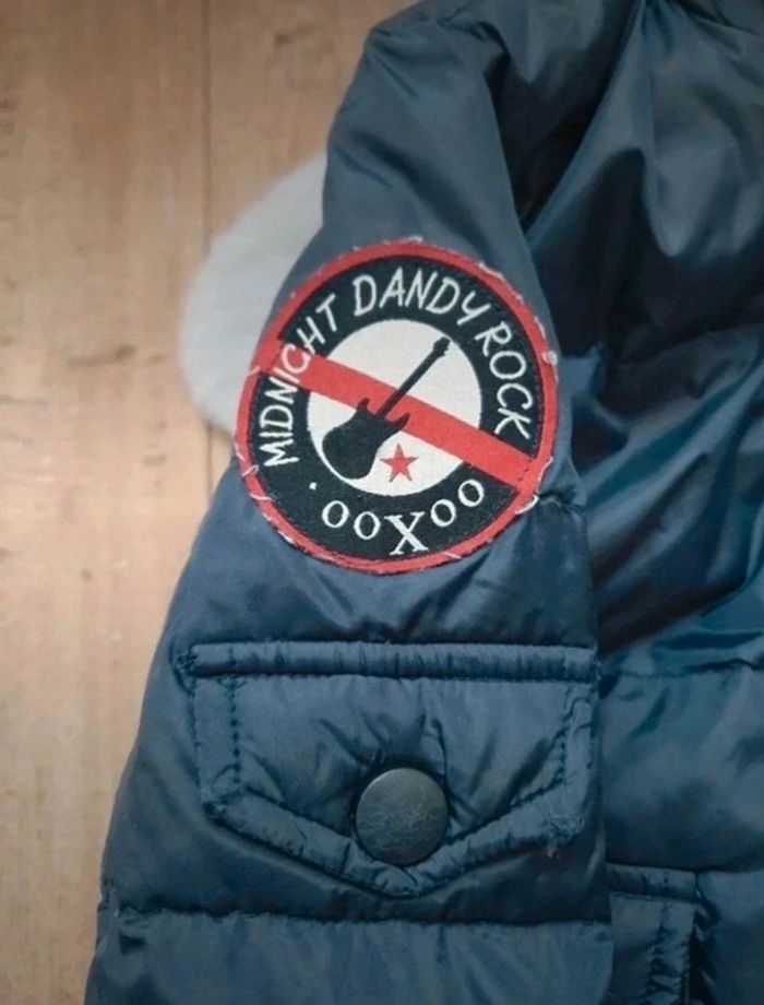 Manteau bleu marine Ooxoo 4 ans - photo numéro 9