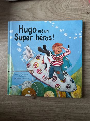 Livre Hugo est un super héros