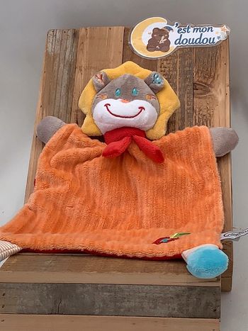 MD07 doudou lion mots d’enfants