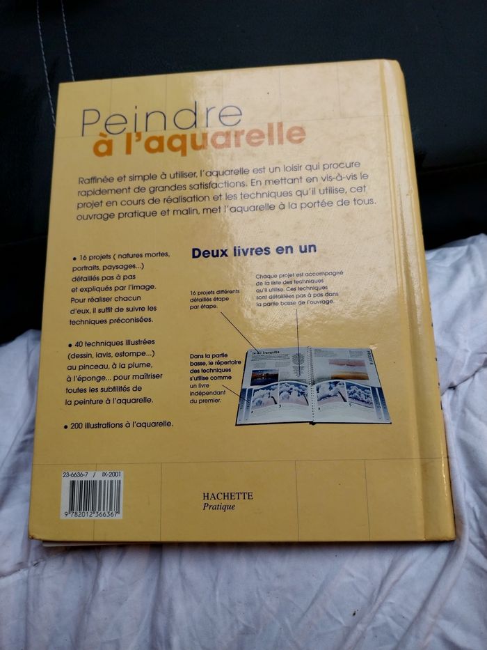 Livre peindre à l aquarelle - photo numéro 3