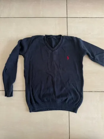 Pull garçon Ralph Lauren taille 8 ans col V