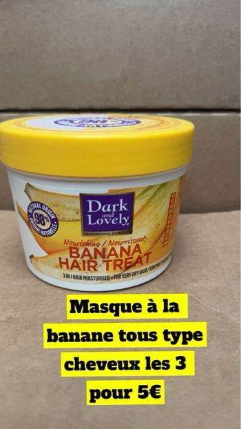 Masque banane