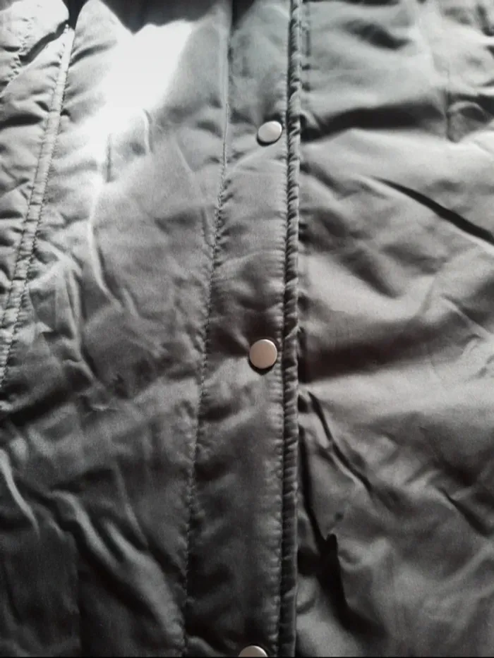 Parka mi- longue noire Anne de Lancay - Taille 42/44 - photo numéro 4