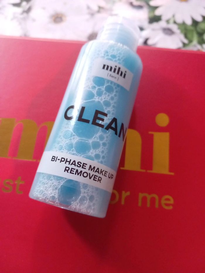 Nettoyant démaquillant visage bi-phasé 100ml Mihi