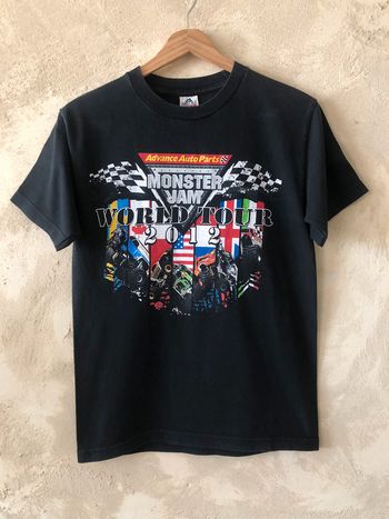 T-shirt usa monster jam vintage S