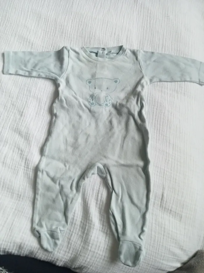 Lot pyjama 6 mois coton - photo numéro 4