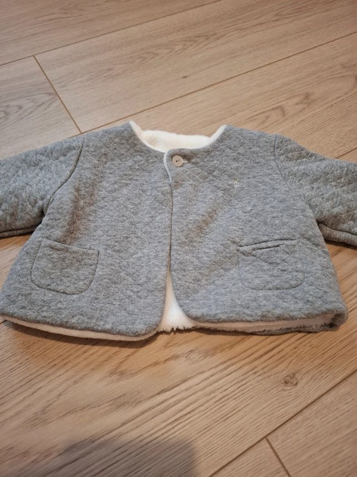 Gilet molletonné taille 3 mois - photo numéro 3