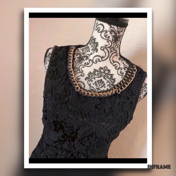 Très belle robe noire dentelle 🥰 orcelly taille 38 - photo numéro 2
