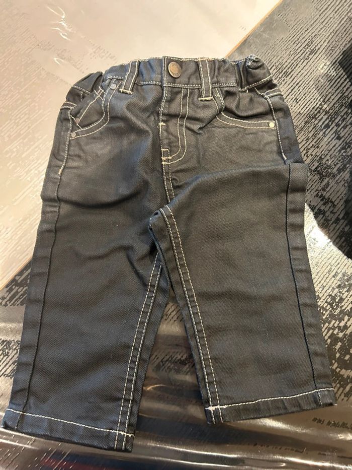 Lot 6 jeans bébé garçon 6 mois - photo numéro 11
