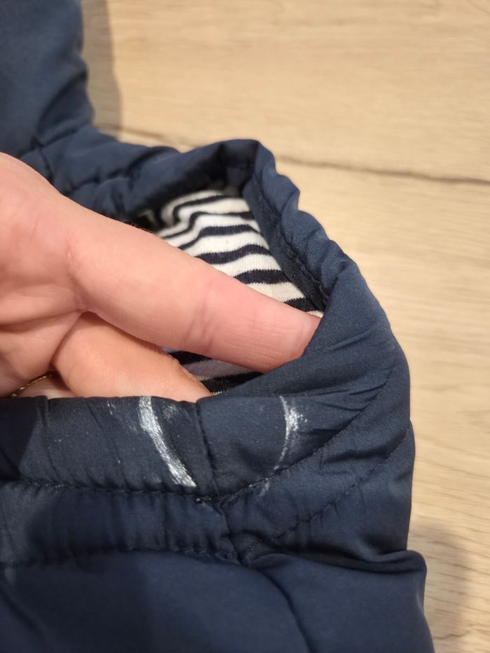 Doudoune matelassé sans manches à capuche, Kiabi, 12 mois - photo numéro 5