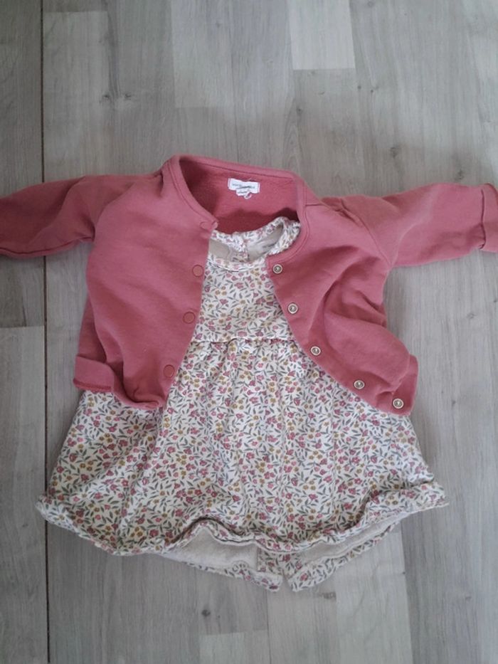 Ensemble fille 6 mois
