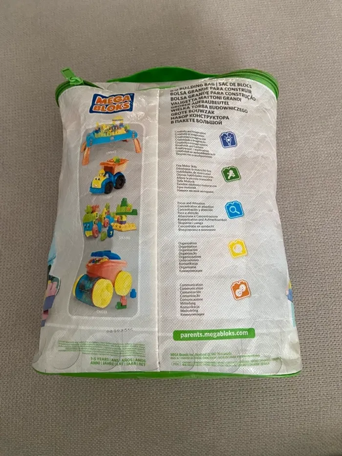 Gros sac Mega Bloks 60 pièces dès 1 an - photo numéro 2