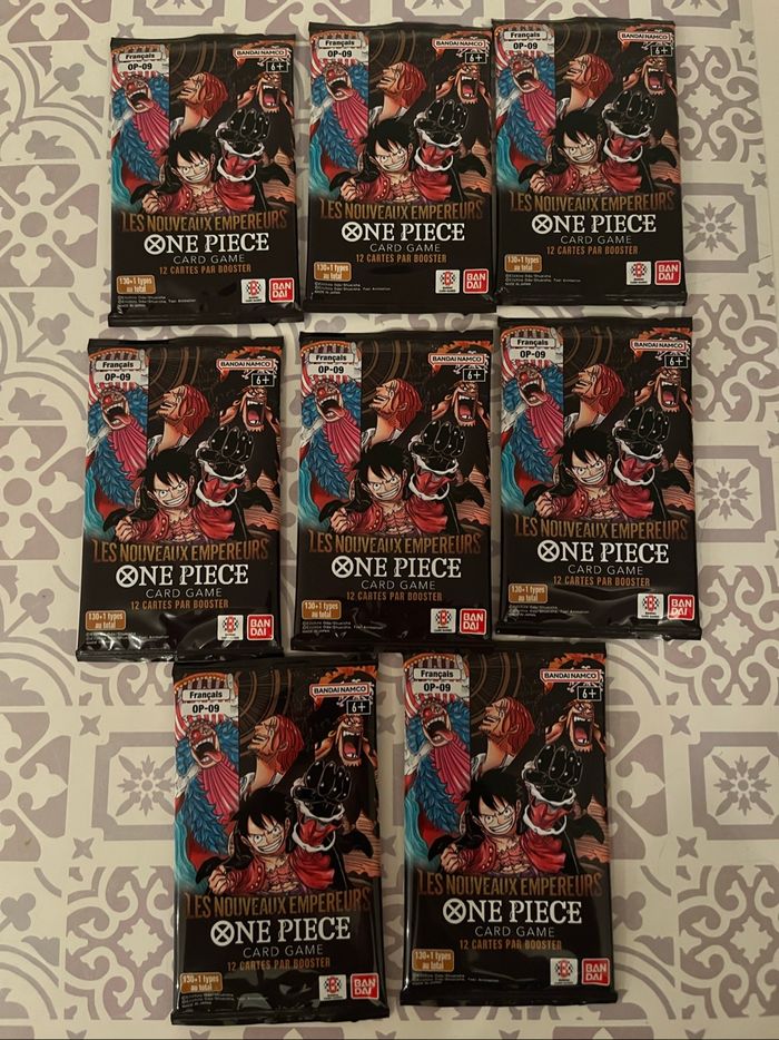 Lot de 8 Boosters OP09 Français