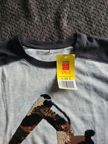 Vends T-shirt manches longues