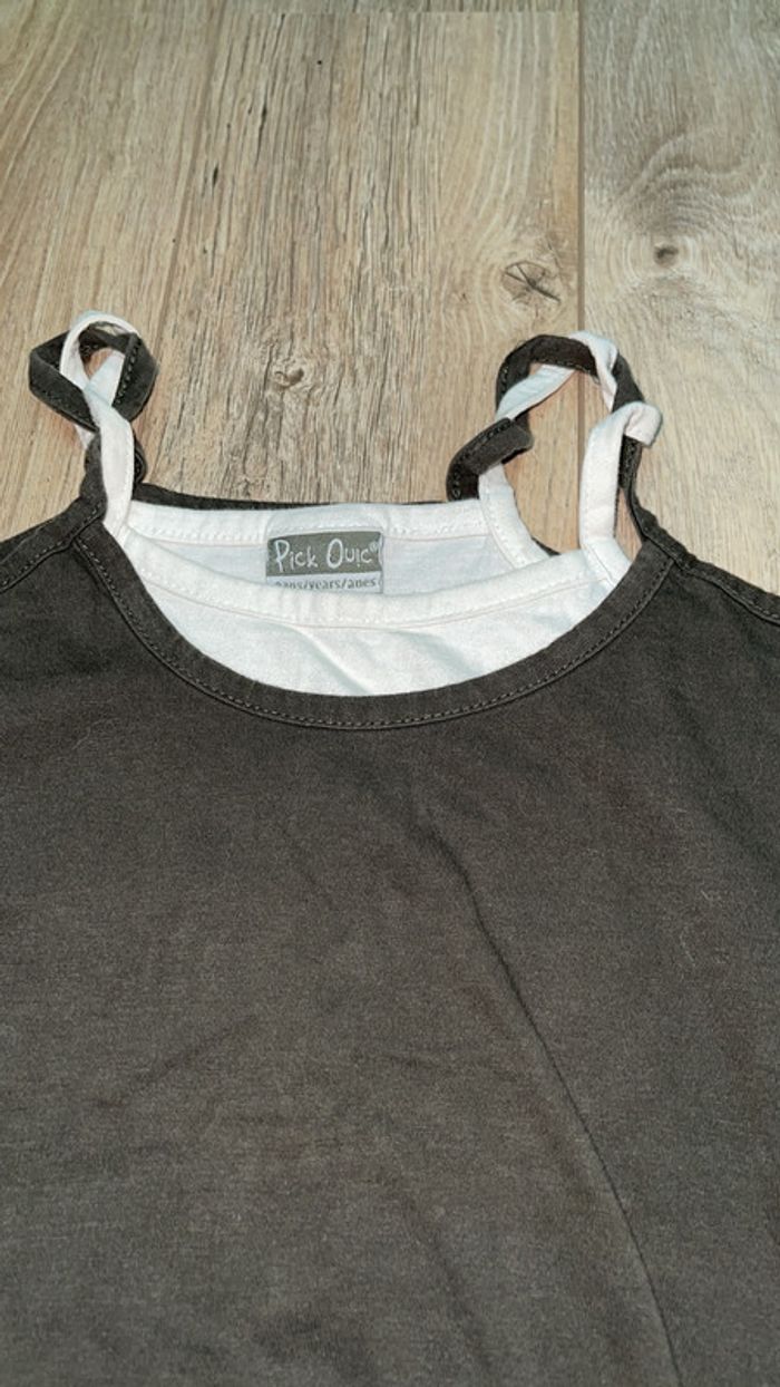 Débardeur à bretelles Pick Ouic 8 ans - photo numéro 2