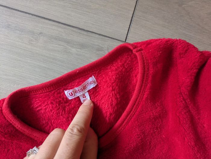 Pyjama de Noël 4 ans pain d'épices U essentiel - photo numéro 2