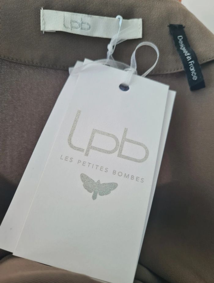 Robe kaki LPB taille 34 neuve avec étiquette - photo numéro 4