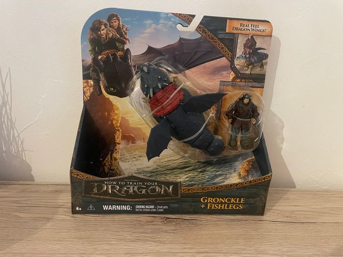 Figurine Dragons – Harold et le dragon Gronckle (DreamWorks)