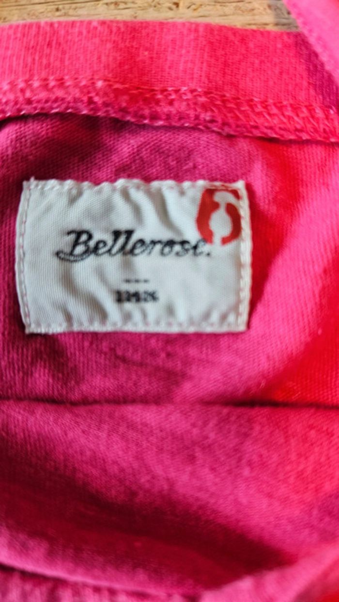Débardeur fushia à bretelles amovible, élastique dans le bas, Bellerose, 6 ans - photo numéro 4