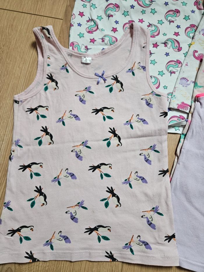 Lot de 7 débardeurs Zeeman 8 ans - photo numéro 6