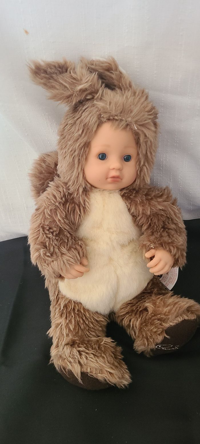 Poupée Anne Geddes Ecureuil Squirrel 2002 30cm - photo numéro 2