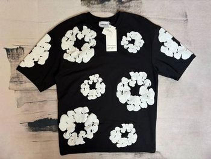 T-shirt Hallstarz Noir Taille M - Édition Limitée - Motifs Blancs Originaux - photo numéro 3