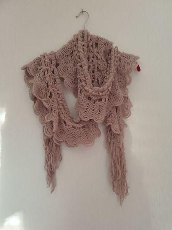 Echarpe fantaisie lila